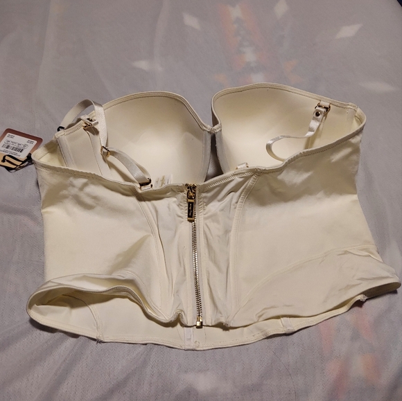 Honey Birdette Bustier - Cloud Dancer 40DDD NWT - Picture 2 of 4